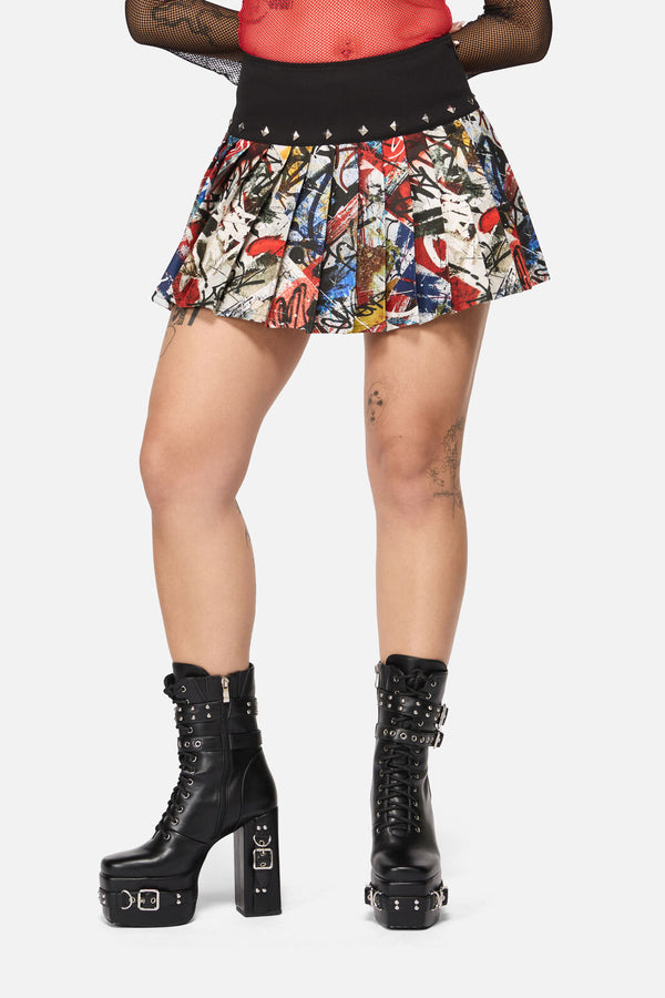 Black Friday - Facade Punk Skort - multi