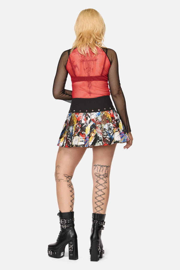 Black Friday - Facade Punk Skort - multi