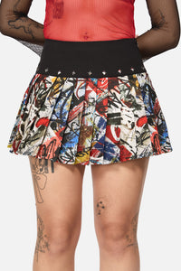 Black Friday - Facade Punk Skort - multi