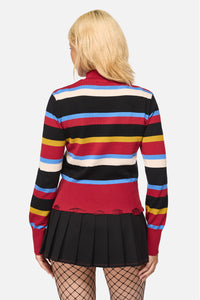 Black Friday - Facade Stripe Punk Knit - multi