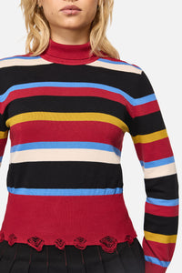 Black Friday - Facade Stripe Punk Knit - multi