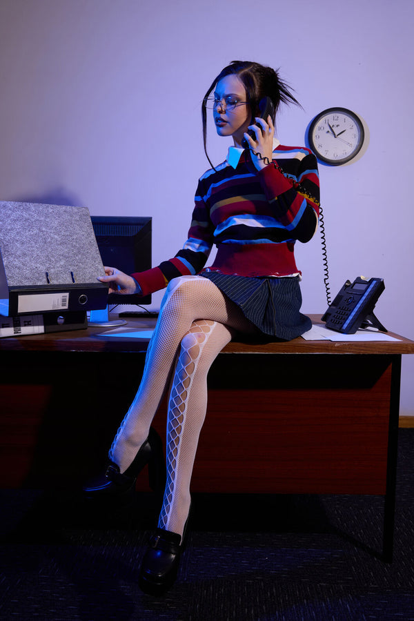 Black Friday - Facade Stripe Punk Knit - multi