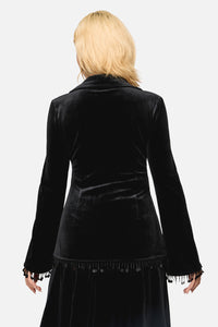 Black Friday - Wingspan Goth Blouse - black