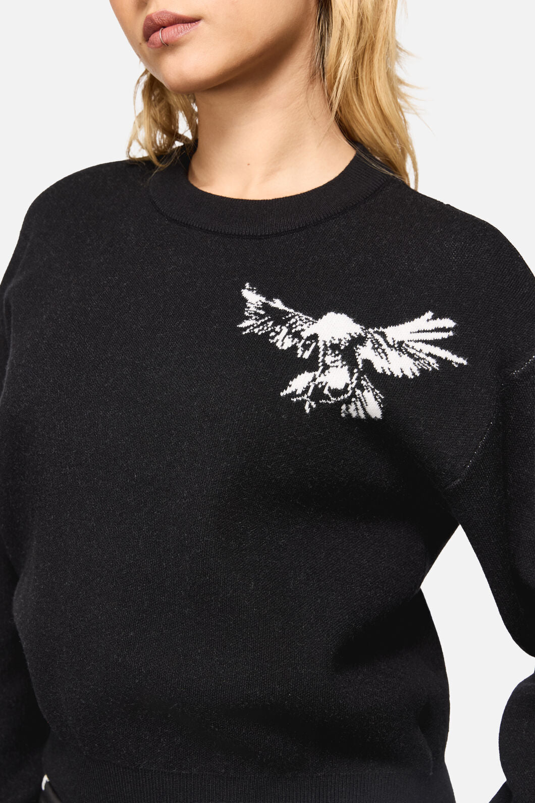 Black Friday - Wingspan Goth Knit - black
