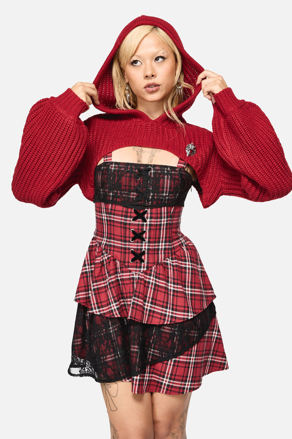 Black Friday - Lil Red Hooded Sleeve - red