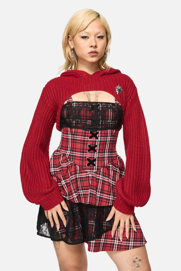 Black Friday - Lil Red Hooded Sleeve - red