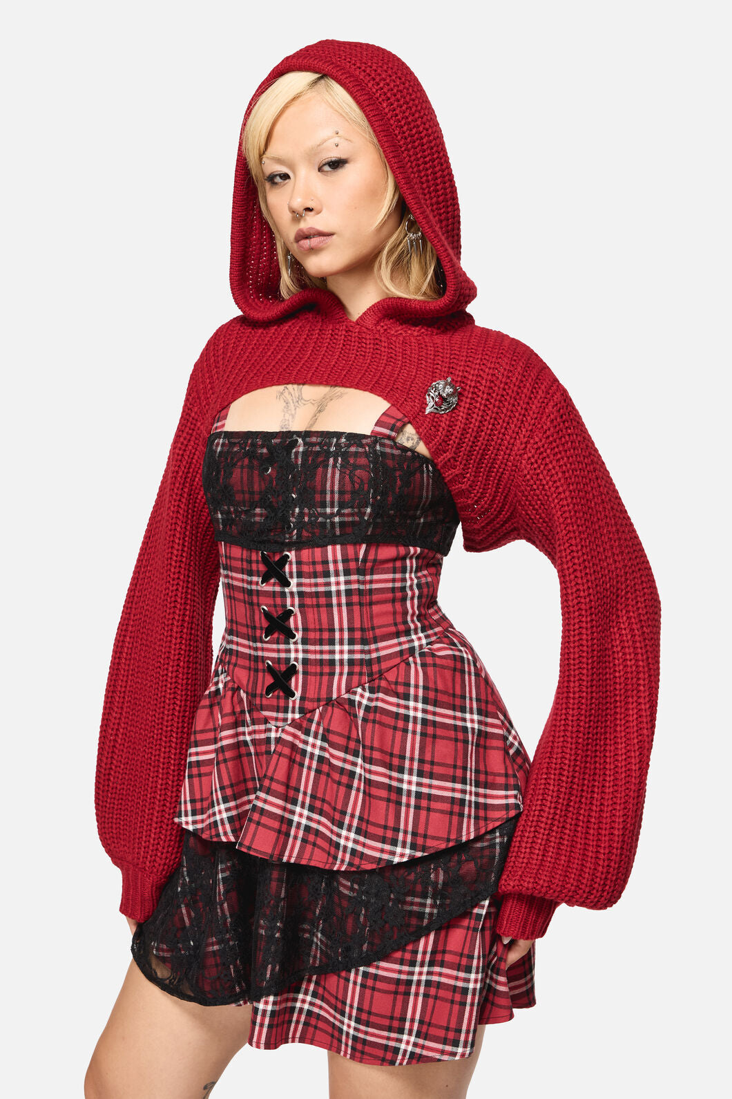 Black Friday - Lil Red Hooded Sleeve - red