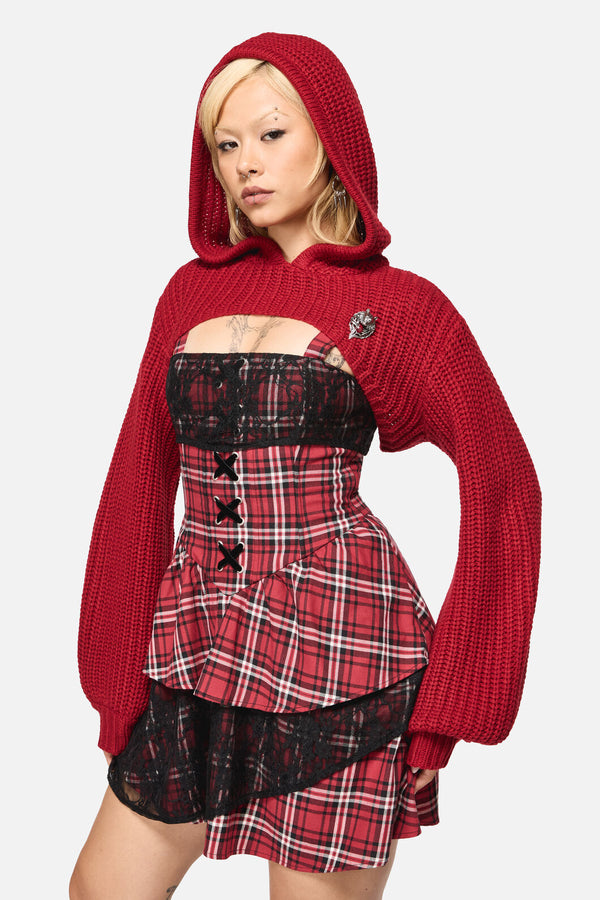 Black Friday - Lil Red Hooded Sleeve - red