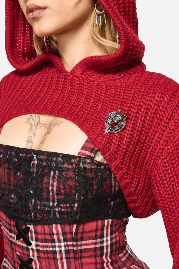 Black Friday - Lil Red Hooded Sleeve - red