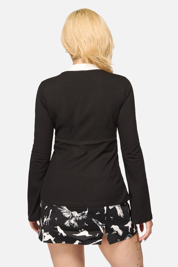 Black Friday - Wingspan Goth Top - black
