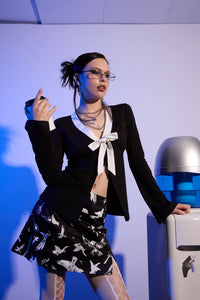 Black Friday - Wingspan Goth Top - black