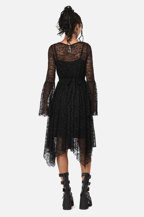 Black Friday - Phantom Goth Lace Dress - black