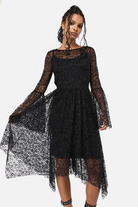 Black Friday - Phantom Goth Lace Dress - black