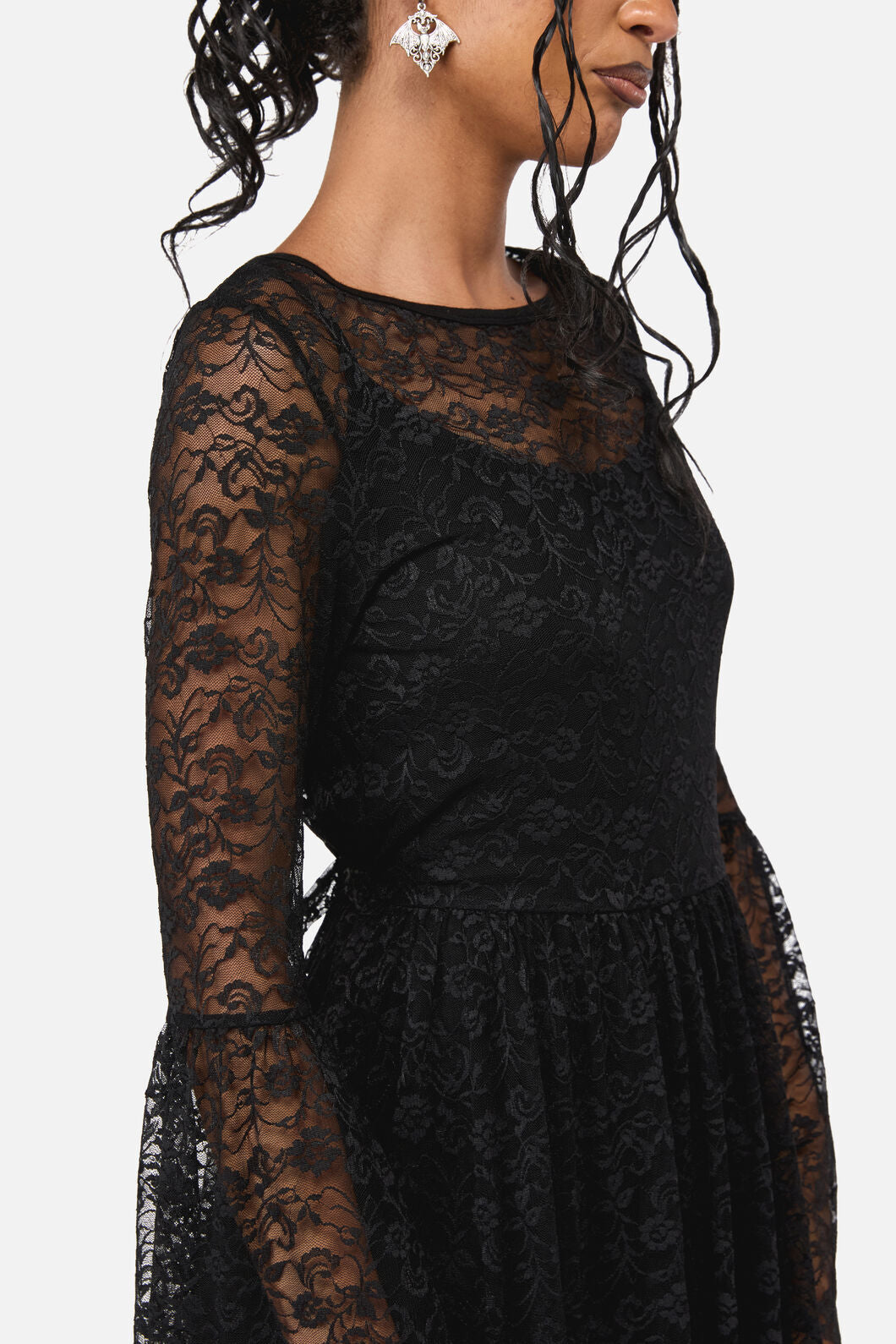 Black Friday - Phantom Goth Lace Dress - black