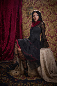Black Friday - Phantom Goth Lace Dress - black