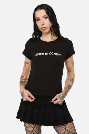 Black Friday - Death Is Coming Tee - black