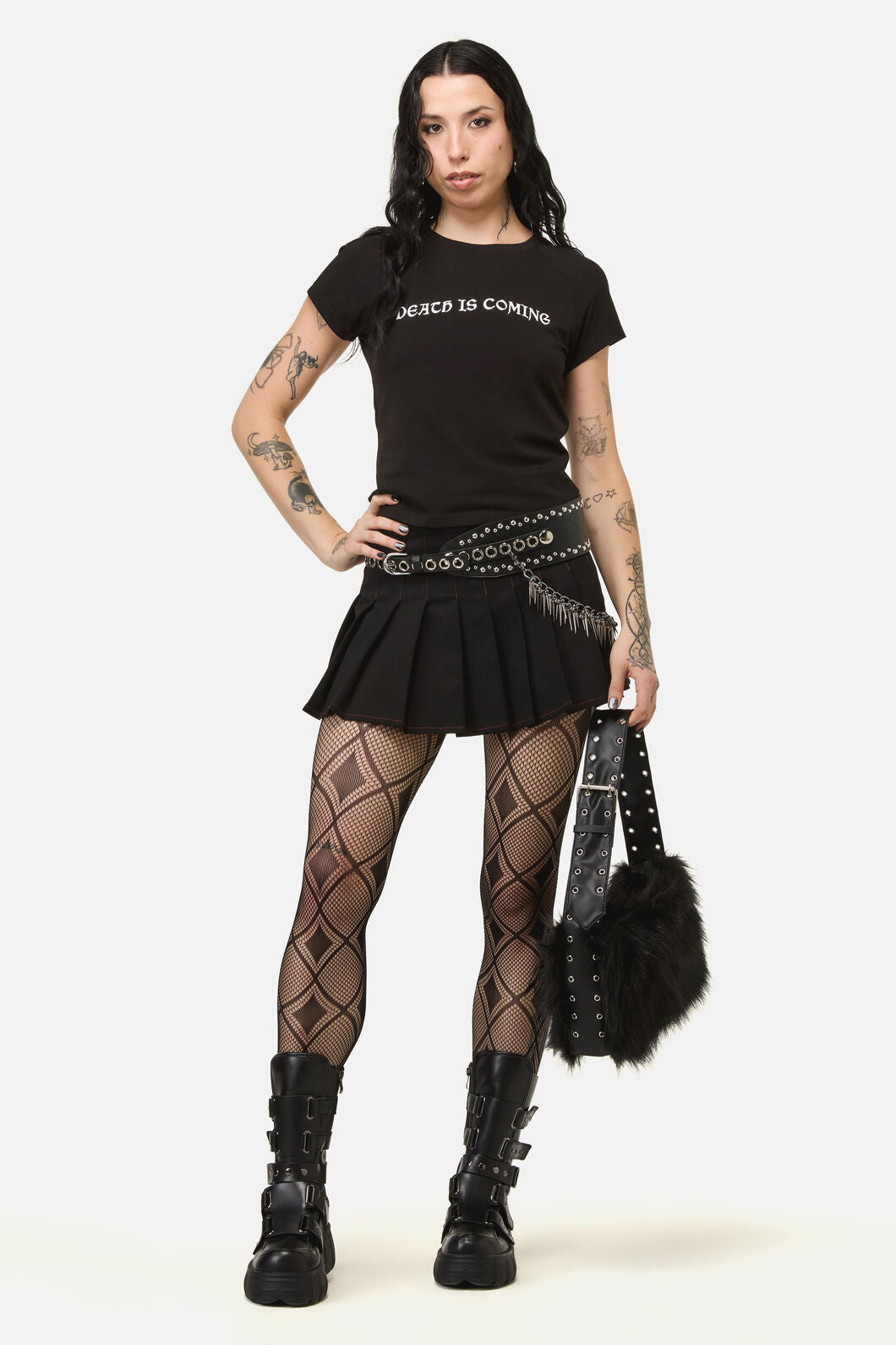 Black Friday - Death Is Coming Tee - black
