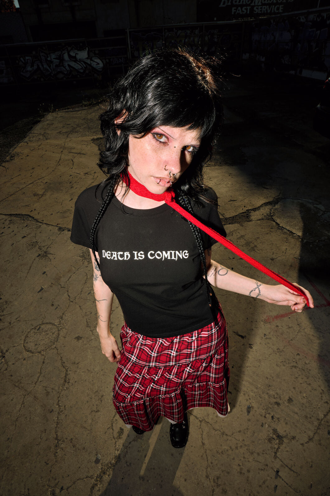 Black Friday - Death Is Coming Tee - black