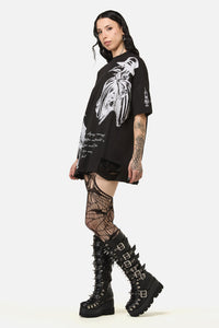 Black Friday - Plague Doctor OS Goth Tee - black