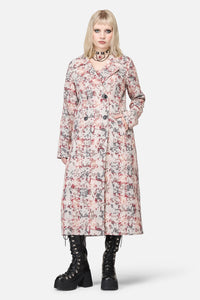 Black Friday - Lesions Tartan Goth Trench - multi