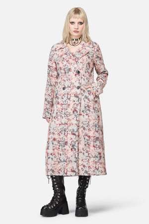 Black Friday - Lesions Tartan Goth Trench - multi