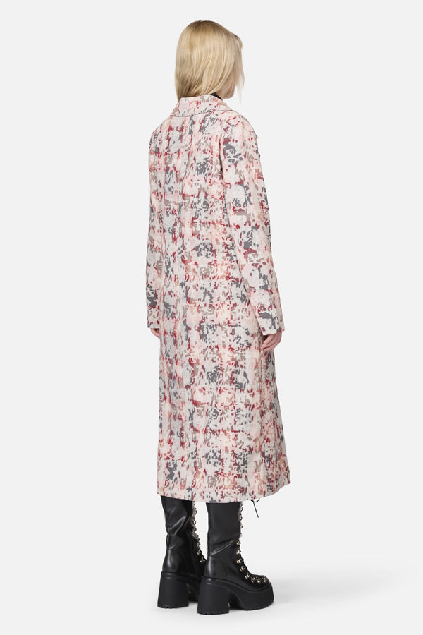 Black Friday - Lesions Tartan Goth Trench - multi