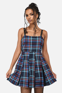 Black Friday - Shine Bright Tartan Mini Dress - multi
