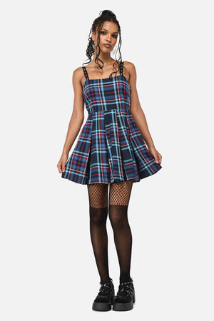 Black Friday - Shine Bright Tartan Mini Dress - multi