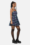 Black Friday - Shine Bright Tartan Mini Dress - multi