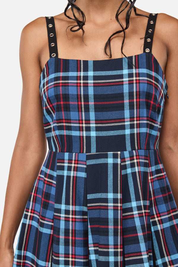 Black Friday - Shine Bright Tartan Mini Dress - multi
