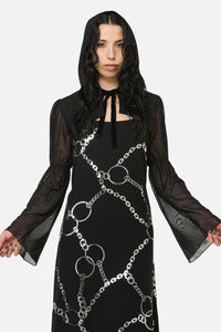 Black Friday - Eternal Sheer Hood Sleeves - black