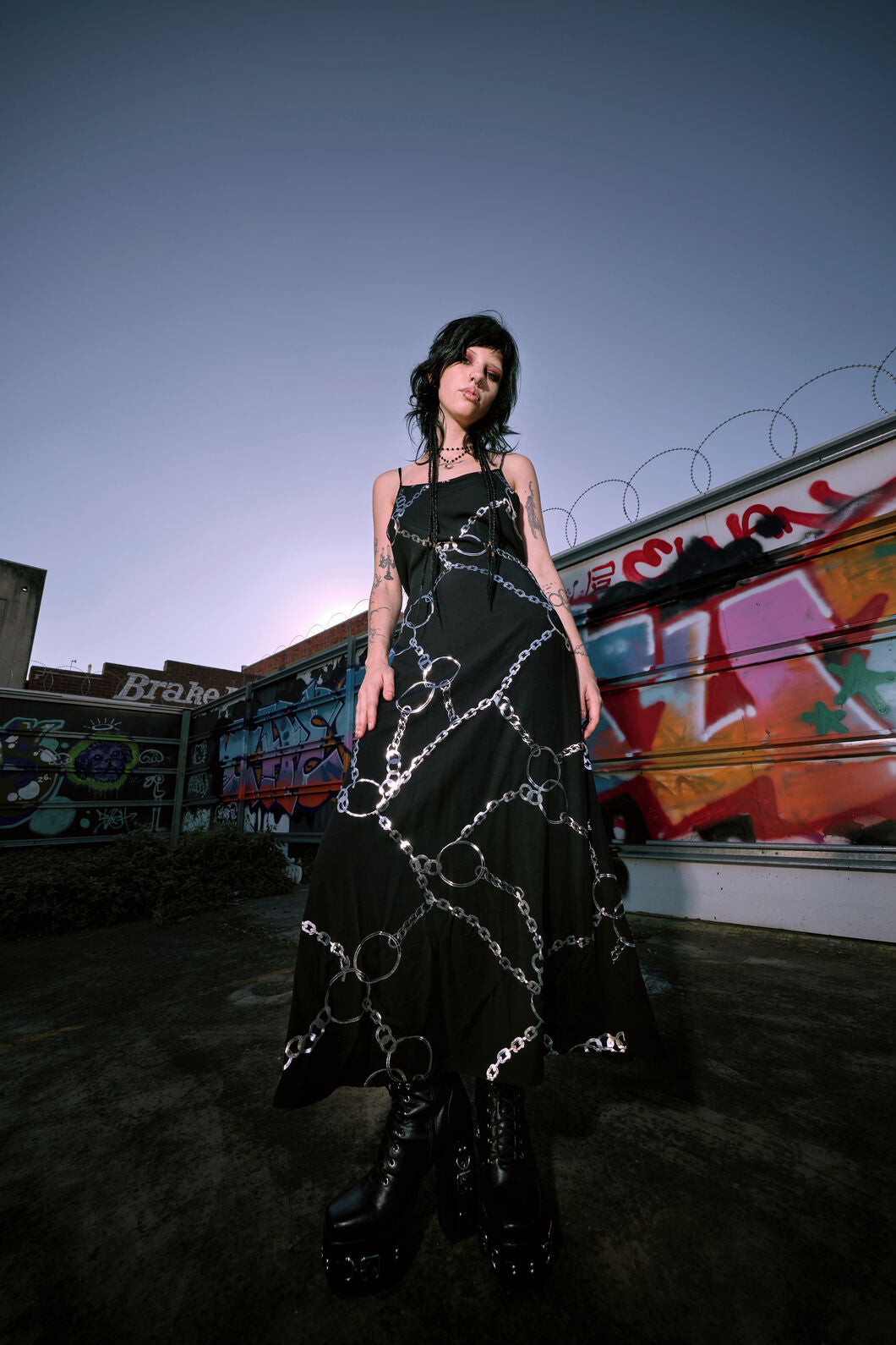 Black Friday - Opulent Dress - black