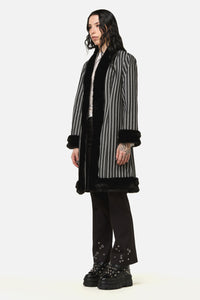 Black Friday - Link Pin Stripe Jacket - black