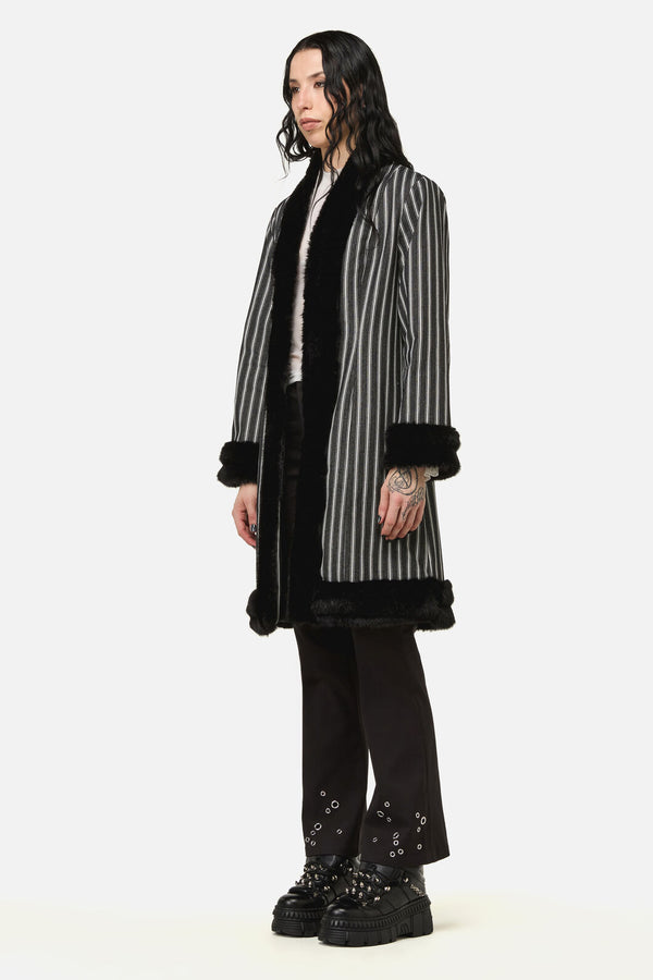 Black Friday - Link Pin Stripe Jacket - black