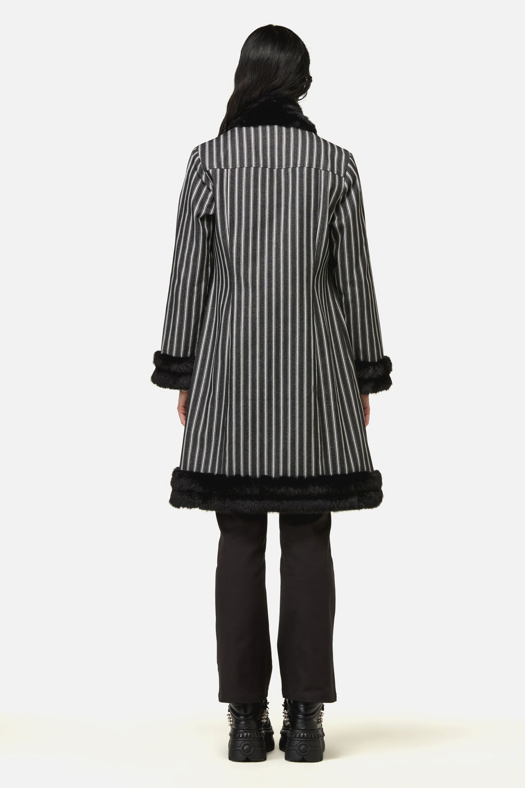 Black Friday - Link Pin Stripe Jacket - black