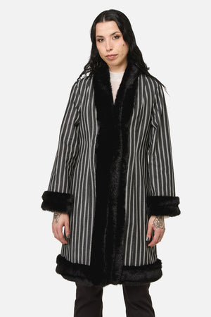 Black Friday - Link Pin Stripe Jacket - black