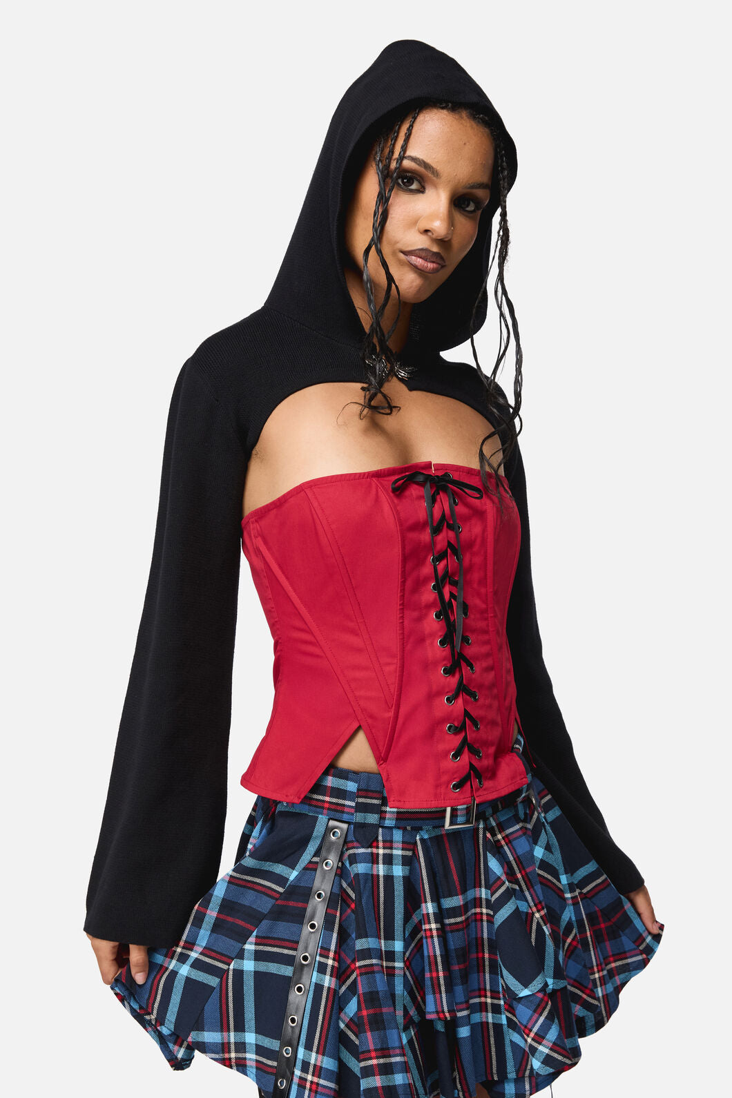 Black Friday - Noble Knitted Hood Sleeve - black