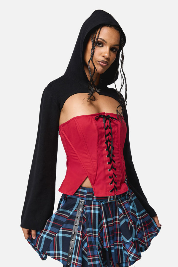Black Friday - Noble Knitted Hood Sleeve - black