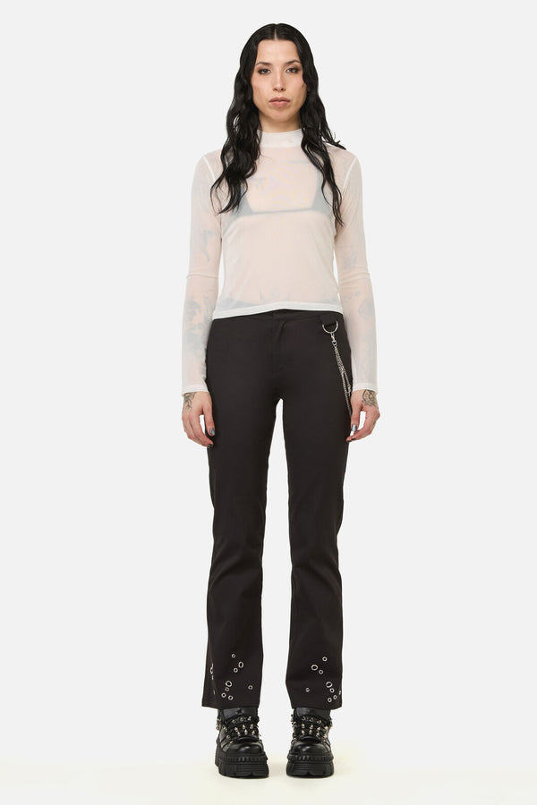 Black Friday - Bonez Mesh Top - cream