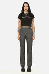 Black Friday - Link Pinstripe Pant - black-white
