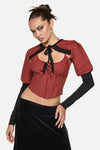 Black Friday - Faire Stripe Sleeves - red-gold