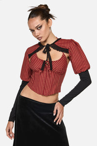 Black Friday - Faire Stripe Sleeves - red-gold