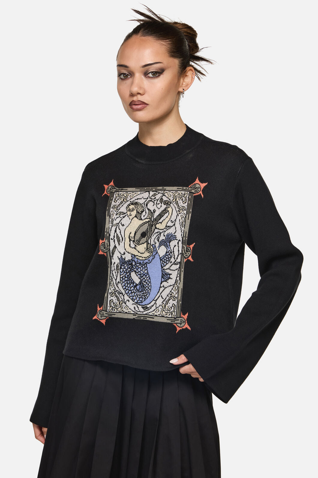 Black Friday - Metalwork Knit - black