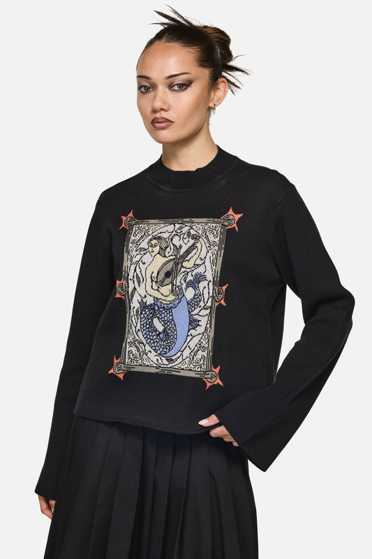 Black Friday - Metalwork Knit - black