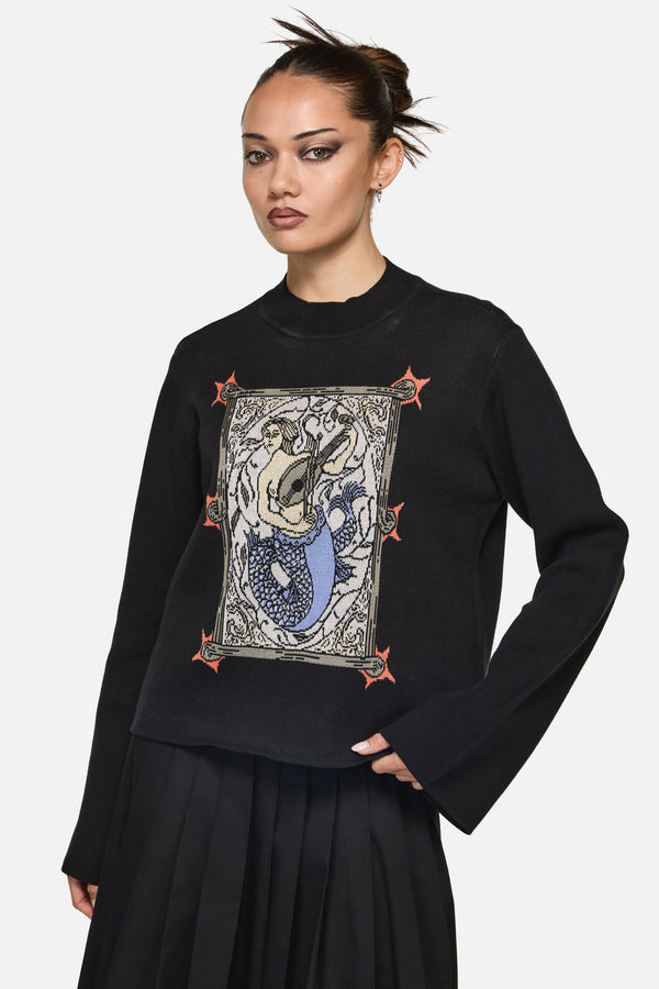 Black Friday - Metalwork Knit - black