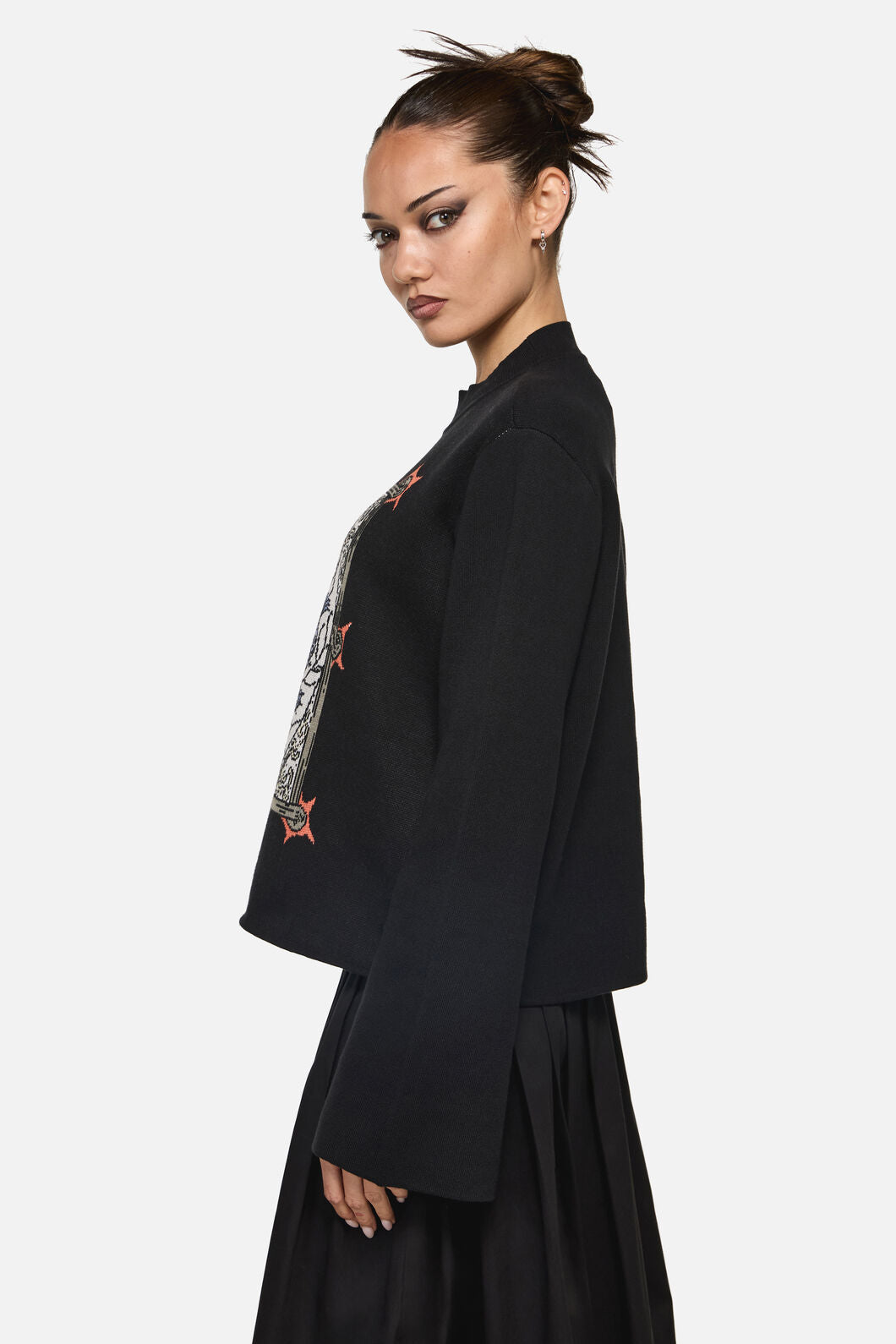 Black Friday - Metalwork Knit - black