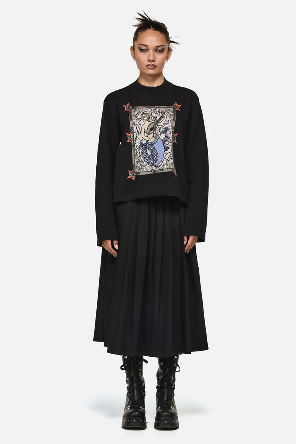 Black Friday - Metalwork Knit - black