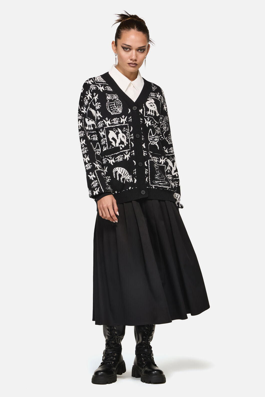 Manuscript Goth Cardigan – Dangerfield