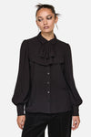 Black Friday - Squire Goth Blouse - black