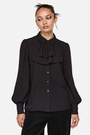 Black Friday - Squire Goth Blouse - black